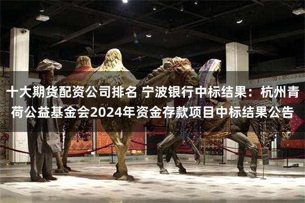 十大期货配资公司排名 宁波银行中标结果：杭州青荷公益基金会2024年资金存款项目中标结果公告