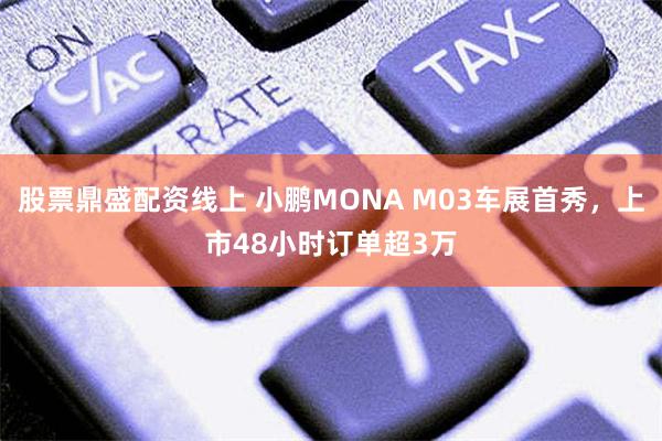 股票鼎盛配资线上 小鹏MONA M03车展首秀，上市48小时