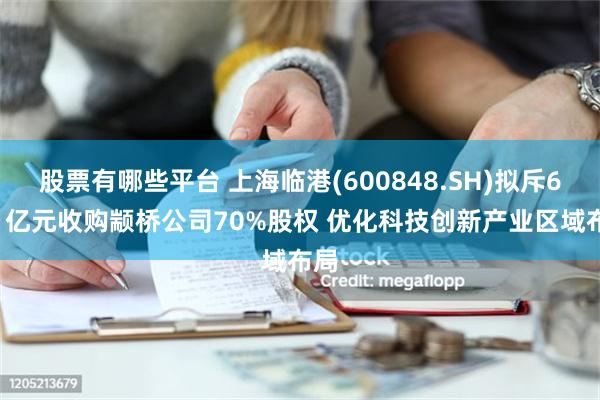 股票有哪些平台 上海临港(600848.SH)拟斥6.31亿元收购颛桥公司70%股权 优化科技创新产业区域布局